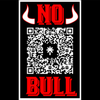 No Bull Logo & QR Sticker