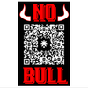 No Bull Logo & QR Sticker
