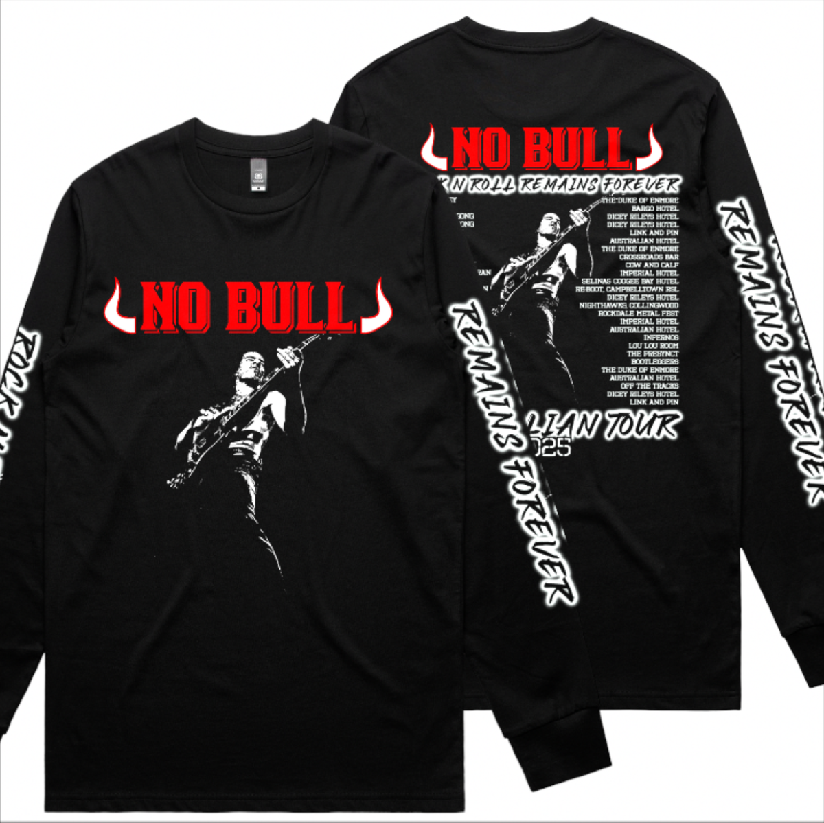 Rock N Roll Remains Forever 2025 Tour Long Sleeve