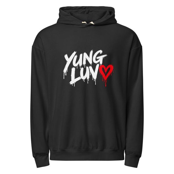Yung Luv Drip Heart Lightweight Hoodie