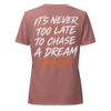 Yung Luv “Chase A Dream” Women’s Relaxed V-Neck Tee