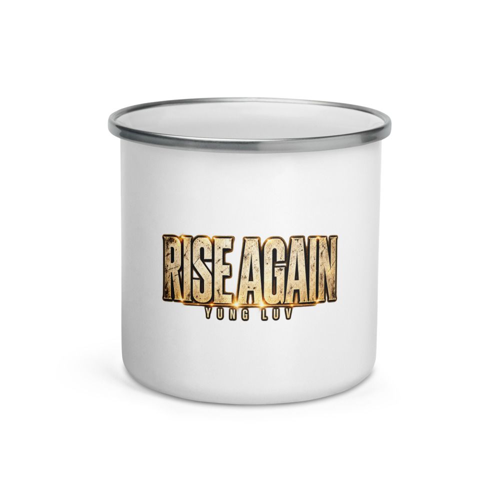 Rise Again – Yung Luv Enamel Camper Mug