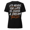 Yung Luv “Chase A Dream” Women’s Relaxed V-Neck Tee