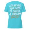 Yung Luv “Chase A Dream” Women’s Relaxed V-Neck Tee