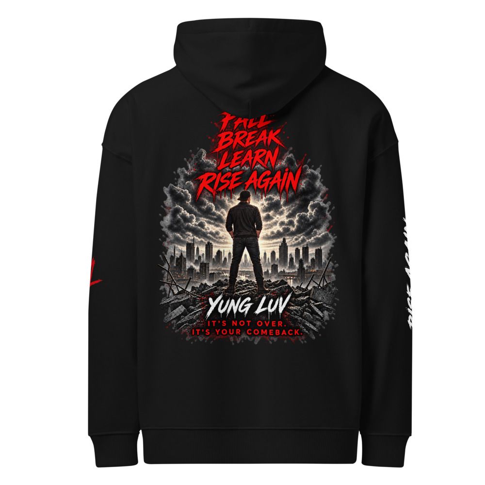 Rise Again – Premium Comeback Hoodie | Yung Luv