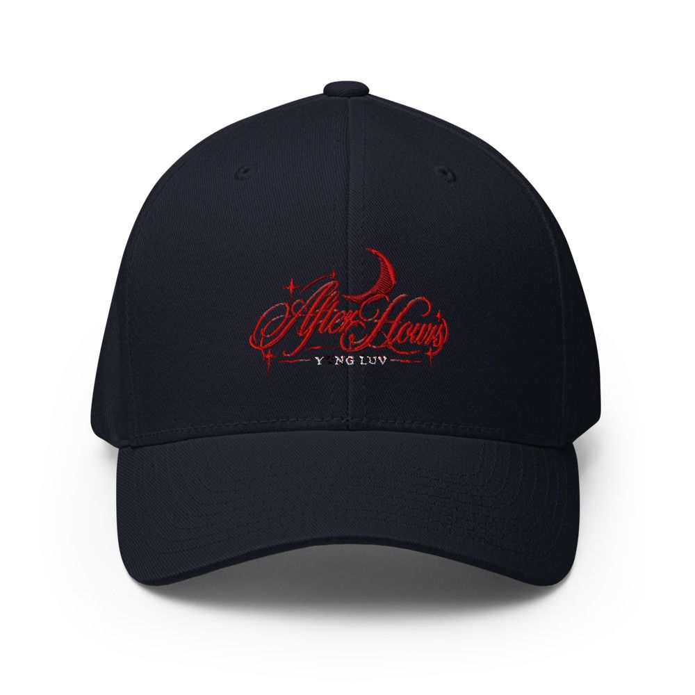 After Hours Embroidered Flexfit Cap — Yung Luv