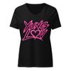 Yung Luv – Pink Signature V-Neck Tee