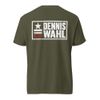 DW T-Shirt O-Neck Unisex weißes Logo | Dennis Wahl Official