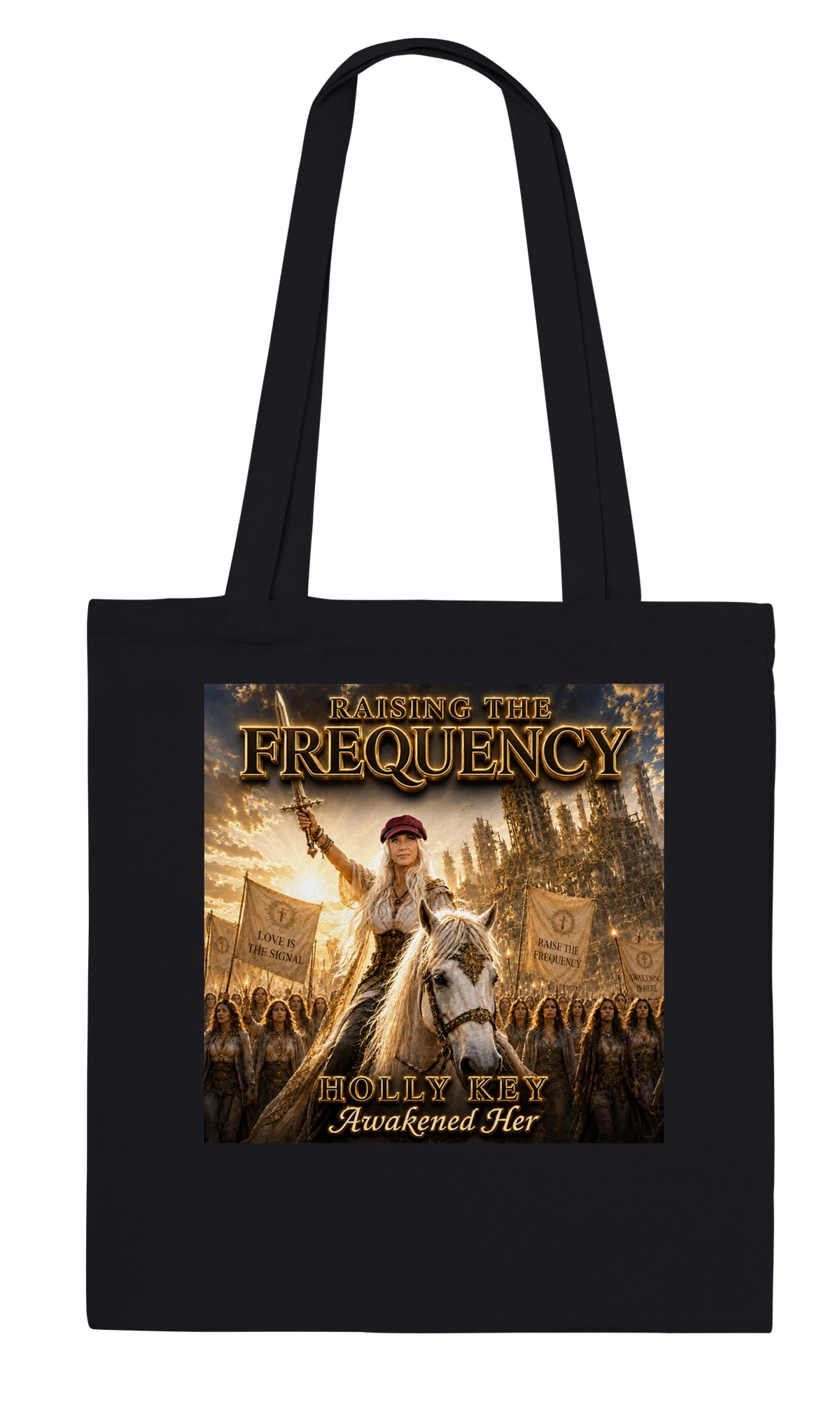 Raising the Frequency - Tote bag