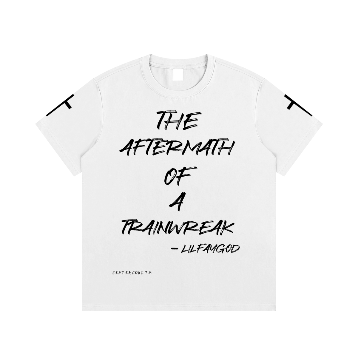 lilfaygoD the aftermath of a trainwreak shirt
