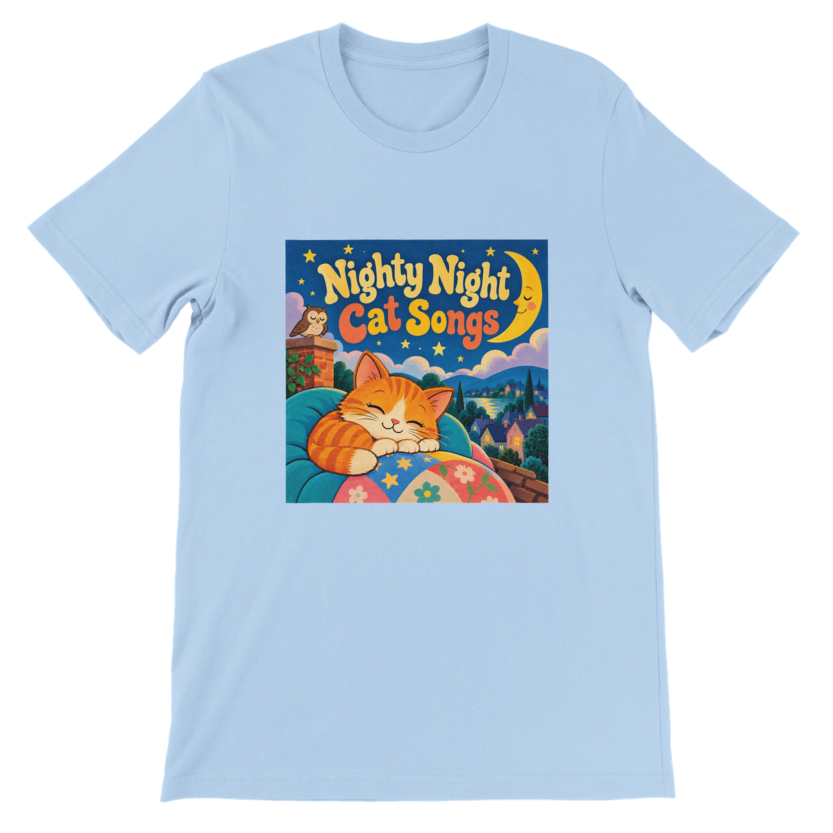 Nighty Night Cat Songs - Unisex T-Shirt