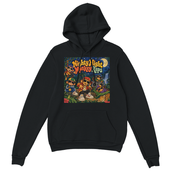 Nighty Night Monkey Raps - Classic Unisex Pullover Hoodie