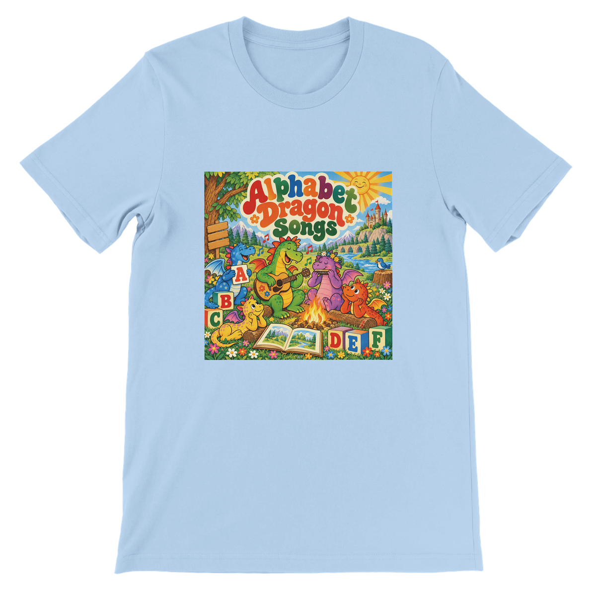 Alphabet Dragon Songs - Unisex T-Shirt