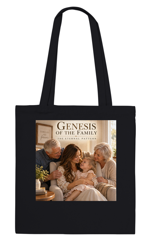 Genesis of the Family (The Eternal Pattern) (Folk Version) - Tote bag