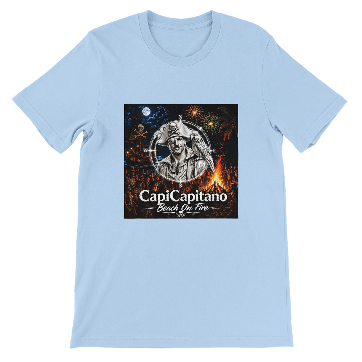Beach On Fire - Unisex T-Shirt