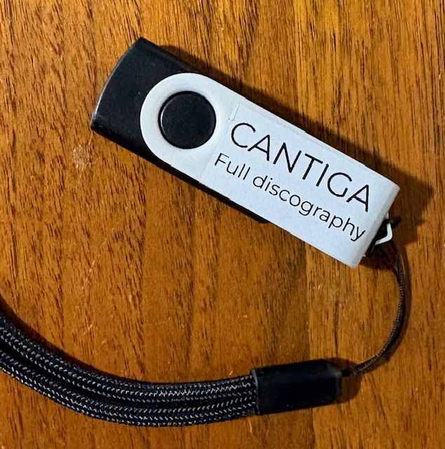 Cantiga 7-album USB Stick