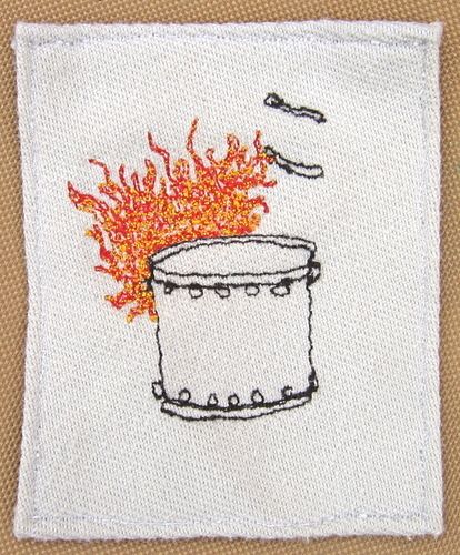 Drum on Fire