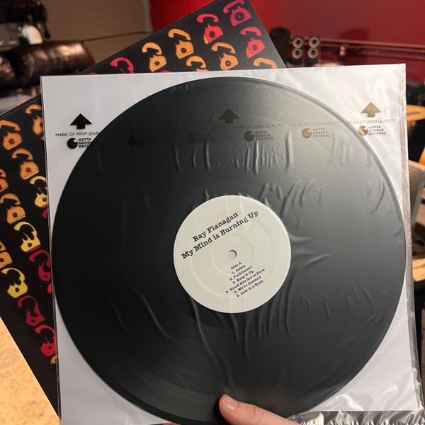 My Mind is Burning Up - Black Vinyl