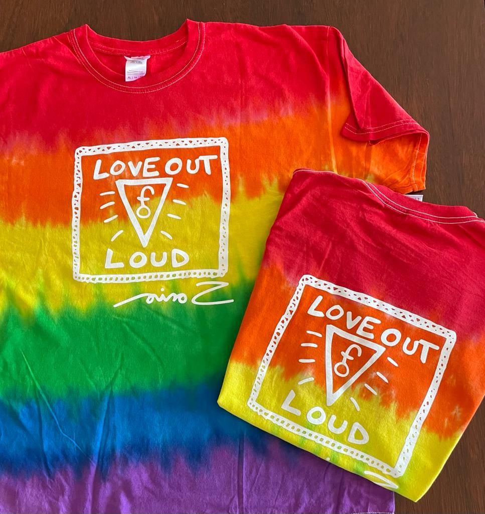 Rainbow Love Out Loud T-Shirts