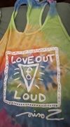 Racer Back Tank Eternity Pastel Love Out Loud