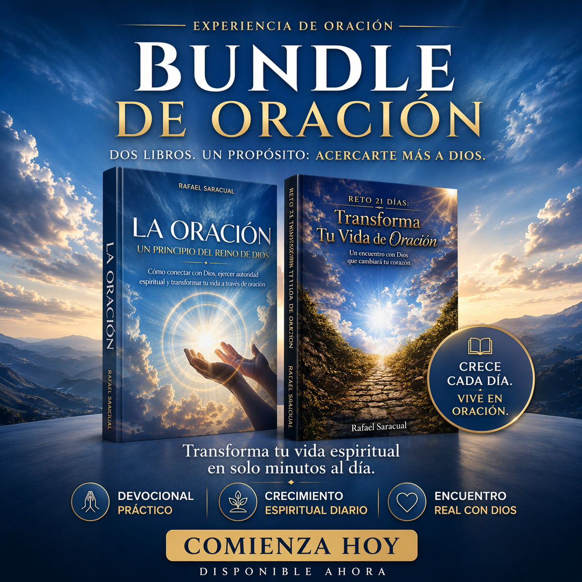 Bundle de Oración: Sistema Completo de Transformación Espiritual (eBooks)