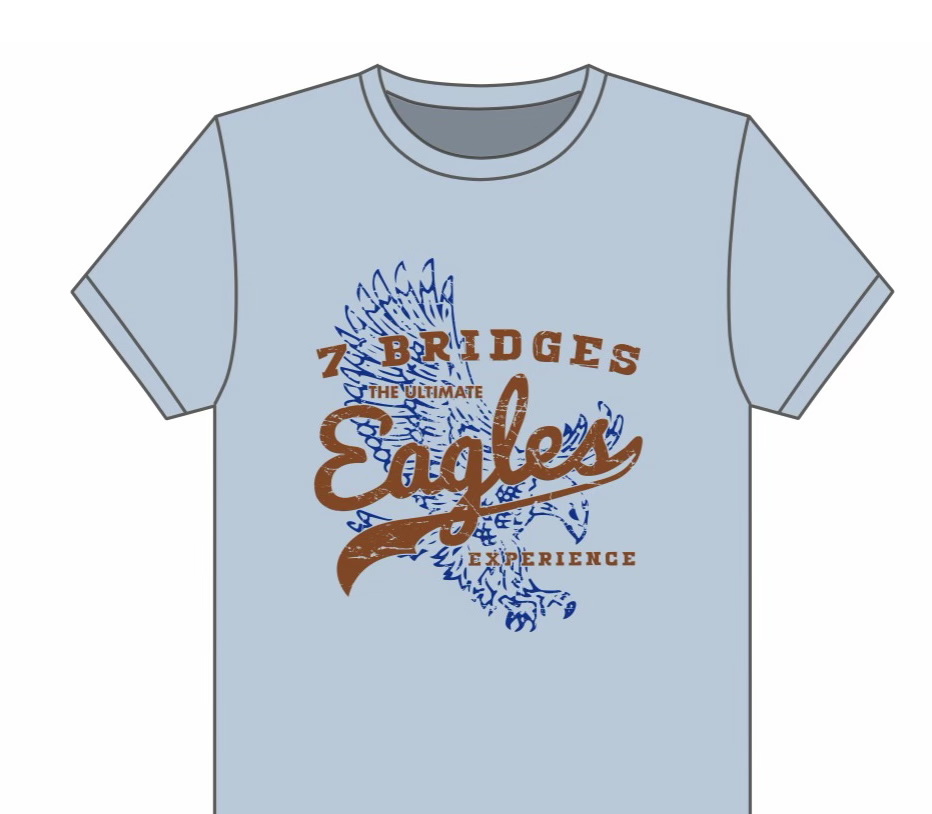 7 Bridges Vintage Style T-shirt