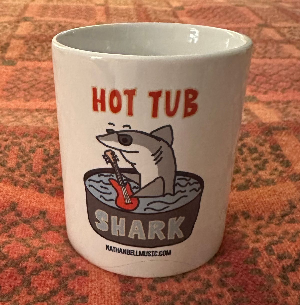 Hot Tub Shark Mug