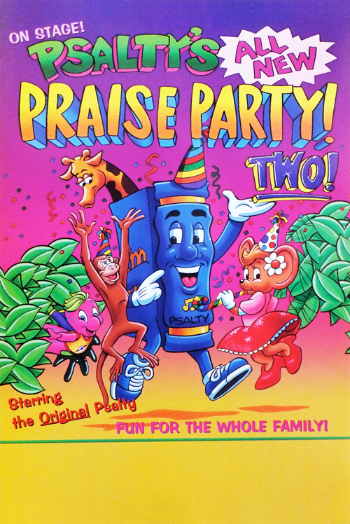 SOUVENIR PSALTY CONCERT POSTER 2