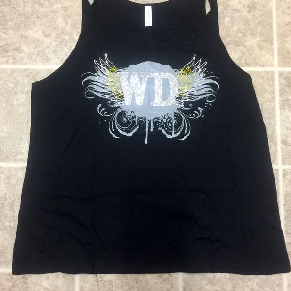 LADIES RHINESTONE Tank tops