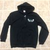 Zippered RHINESTONE Hoodie