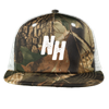 NH Camo Flatbill Snapback Hat