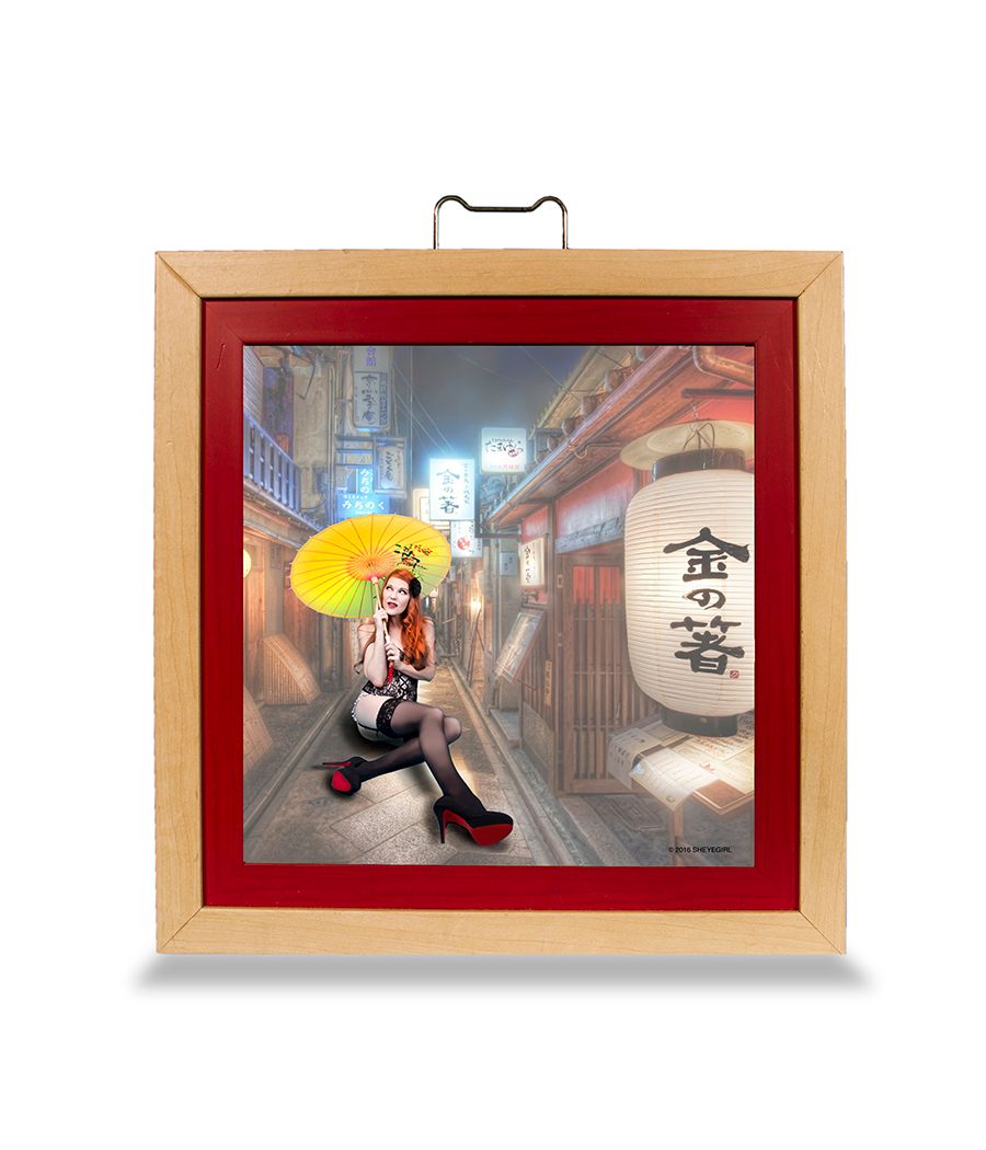 "Chinese Takeout" 12x12 Canvas Print