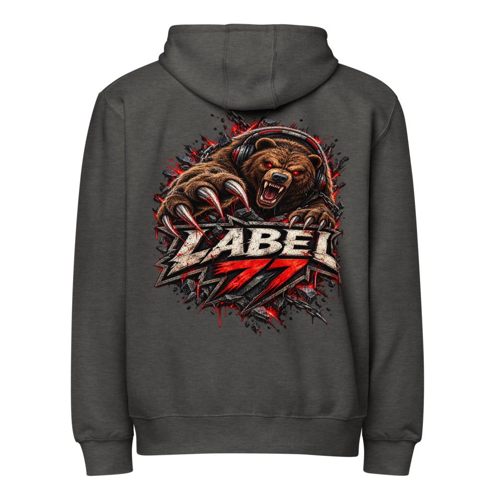 LABEL 77 Premium Full Zip Hoodie