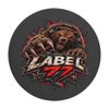 LABEL 77 Round Mouse Pad