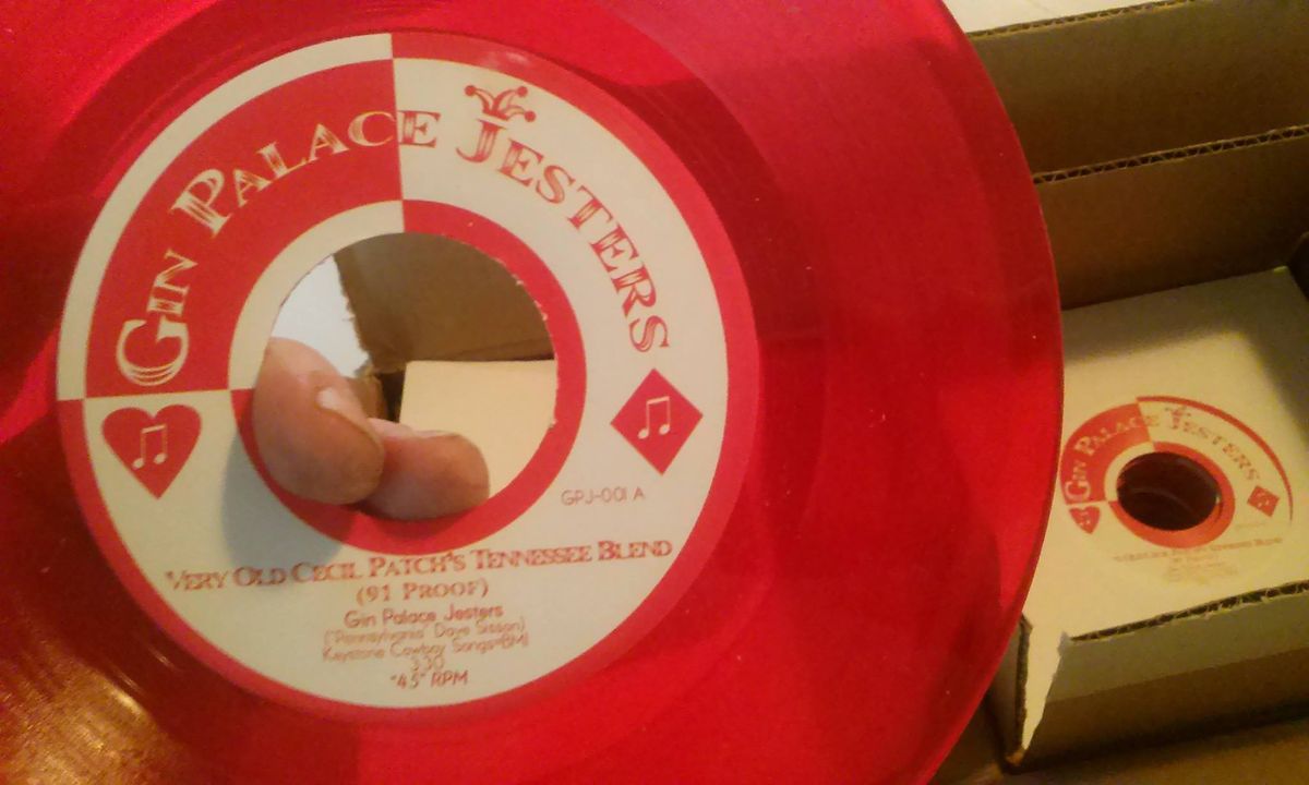 7" inch red vinyl 45rpm single - Vinyl