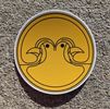 Magic Birds Round Graphic Sticker