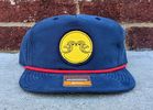 Magic Birds Grandpa Hat - Navy & Red