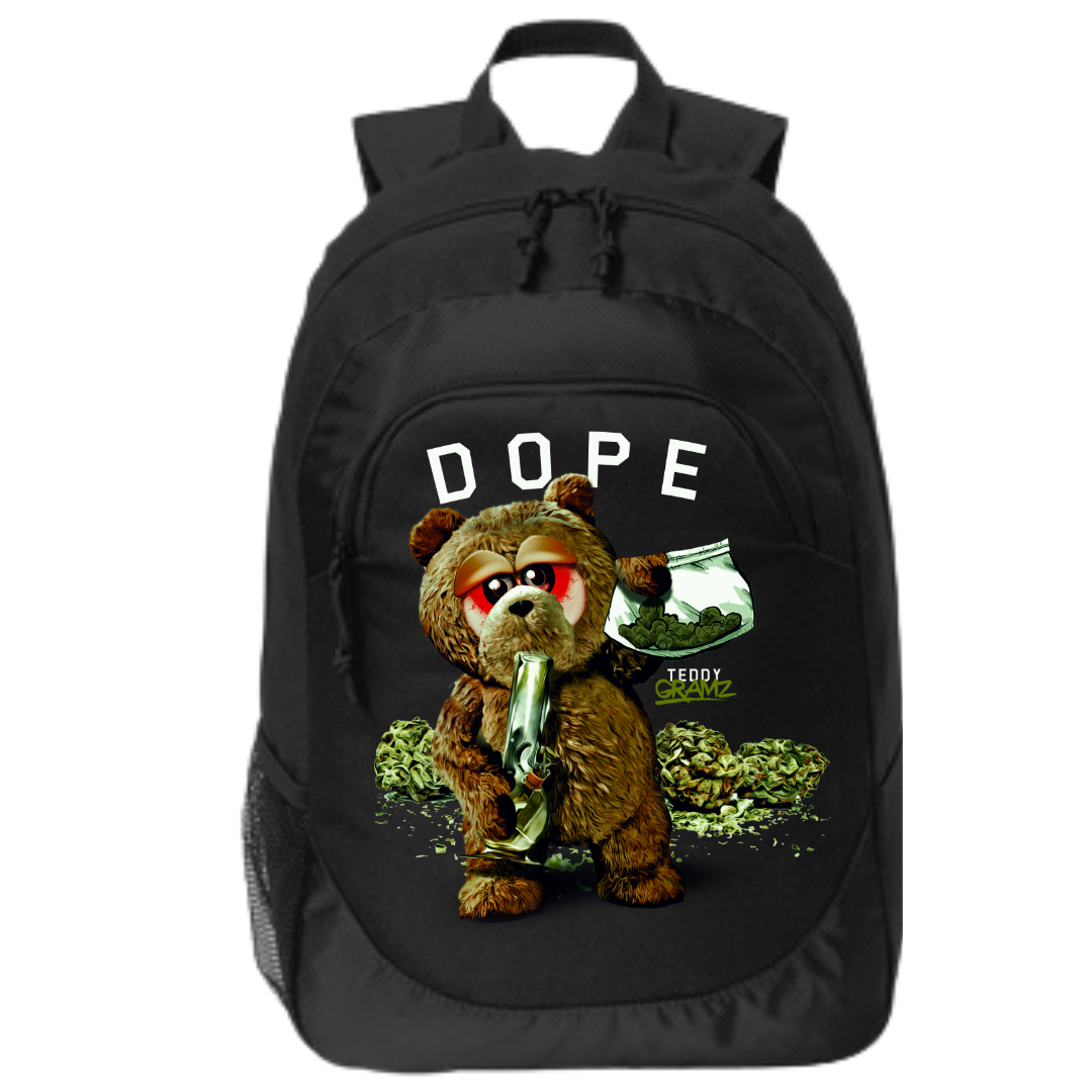 TEDDY GRAMZ BLACK BACKPACK