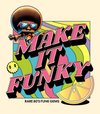 T-shirt MAKE IT FUNKY (beige)