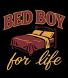 T-shirt BED BOY FOR LIFE v2 (black)