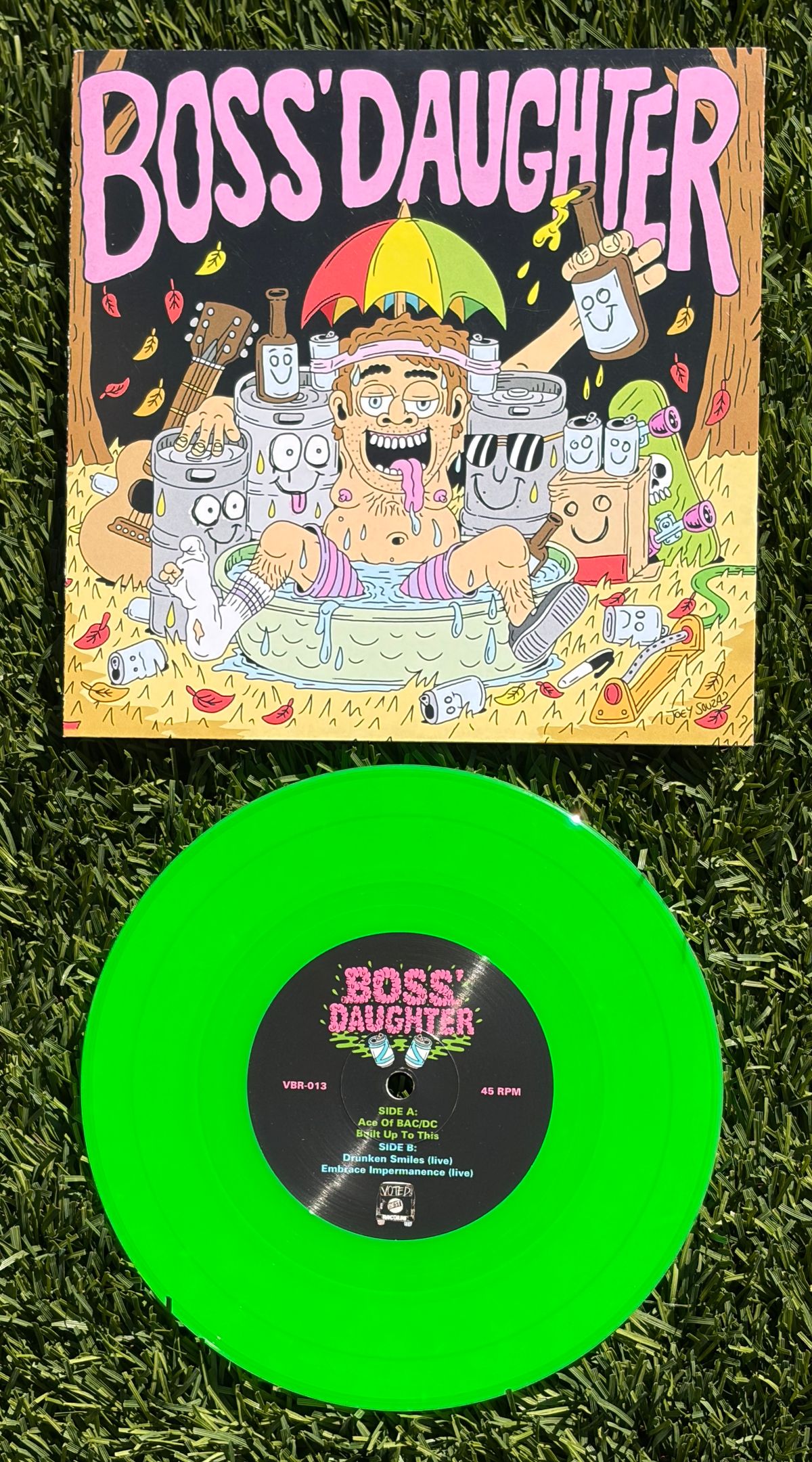Ace of BAC/DC b/w Built Up To This - 7" Vinyl