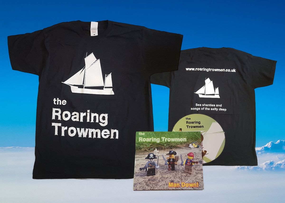 New album CD and short sleeve T-shirt combo