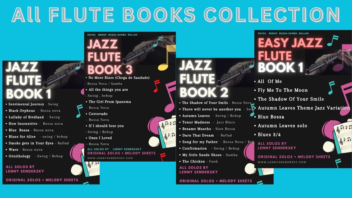 ‼️SAVE 12%‼️ ALL FLUTE BOOKS COLLECTION