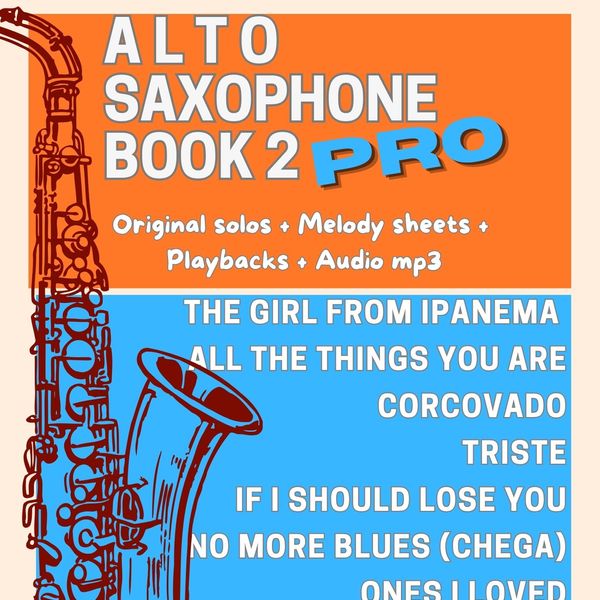 NEW‼️ ALTO SAXOPHONE BOOK 2 (PRO)