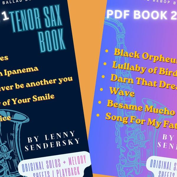‼️NEW‼️Tenor Sax Books (PRO) 1 & 2