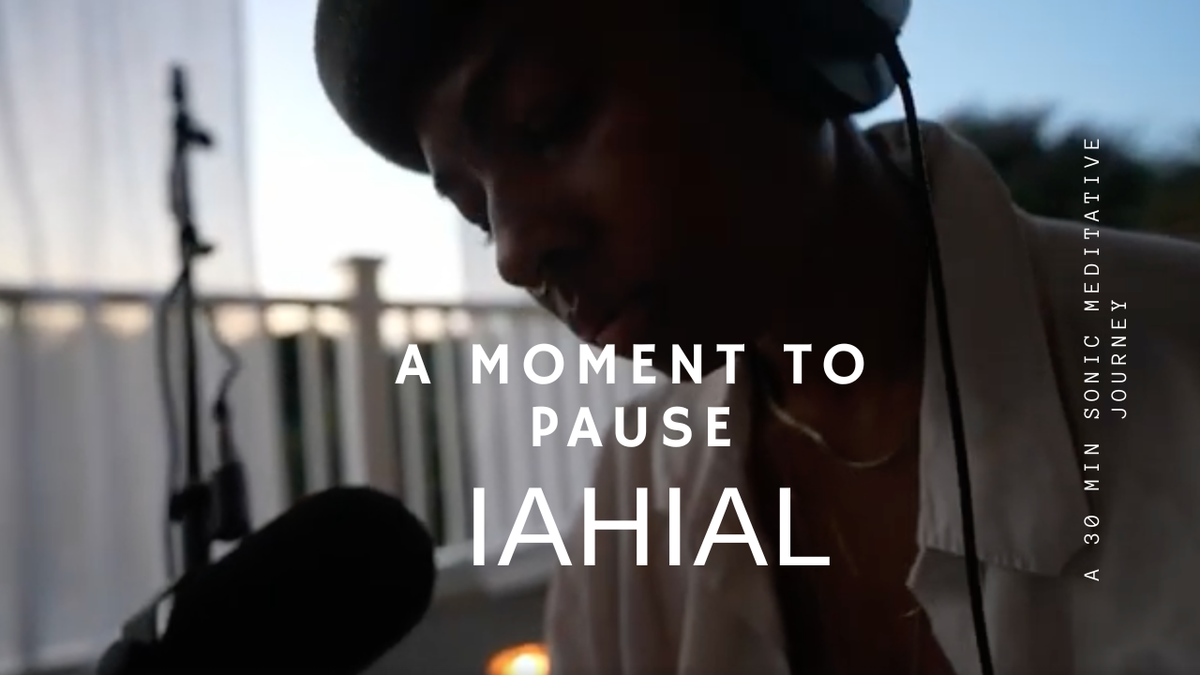 A Moment To Pause: A 30 Min Sonic Alignment Meditation