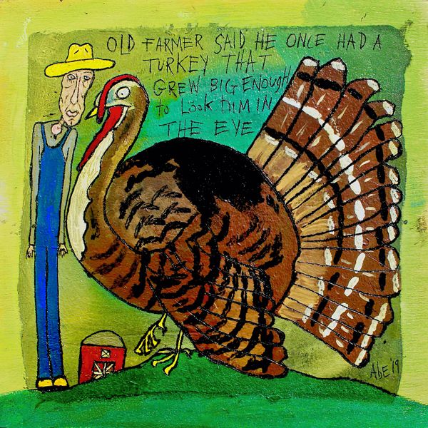 "BIG TURKEY" art print and 2020 Creative Loafing Atlanta Paper