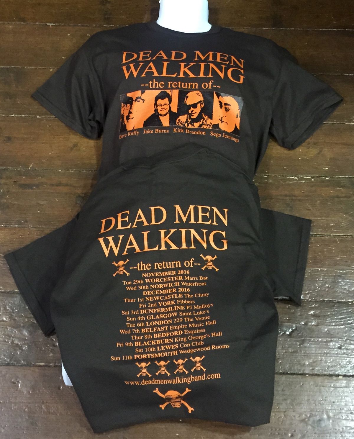 DMW 'Nov / Dec 2016' Tour T-Shirt