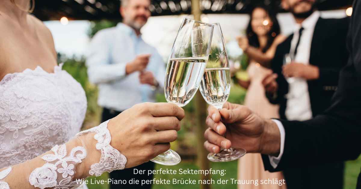 Der perfekte Sektempfang mit Live-Piano