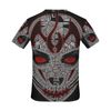Big Face Grey Grus All-Over Print T-Shirt